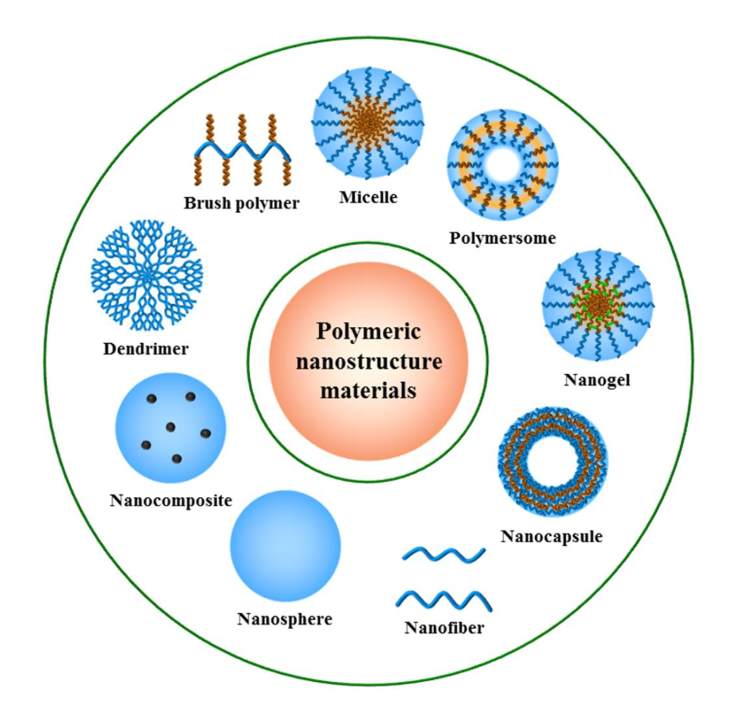 Polymeric Nanostructured Materials for Biomedical Applications